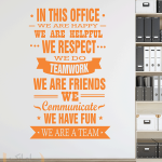 برچسب in this office