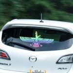 برچسب هولوگرامی فروهر برای ماشین