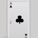 برچسب در اتاق طرح پاسور