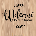 برچسب دیواری wellcome