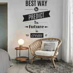 برچسب دیواری the best way