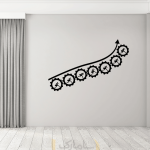 برچسب تیم ورک نمودار رشد