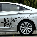 برچسب ماشین طرح سوپر استار