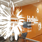 برچسب گل برای بوتیک