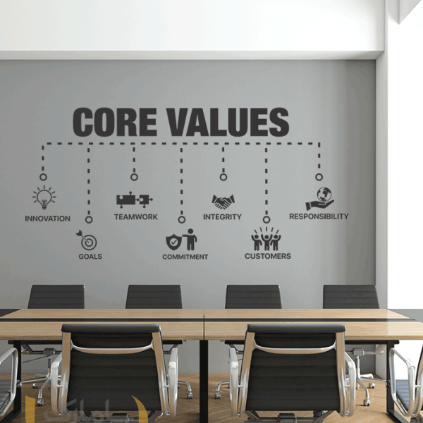 برچسب دیواریcore value