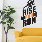 برچسب دیواری run