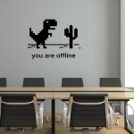برچسب دیواری You Are Offline
