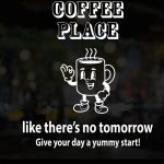 برچسب کافیشاپ coffee place