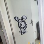 استیکر دیواری خرگوش