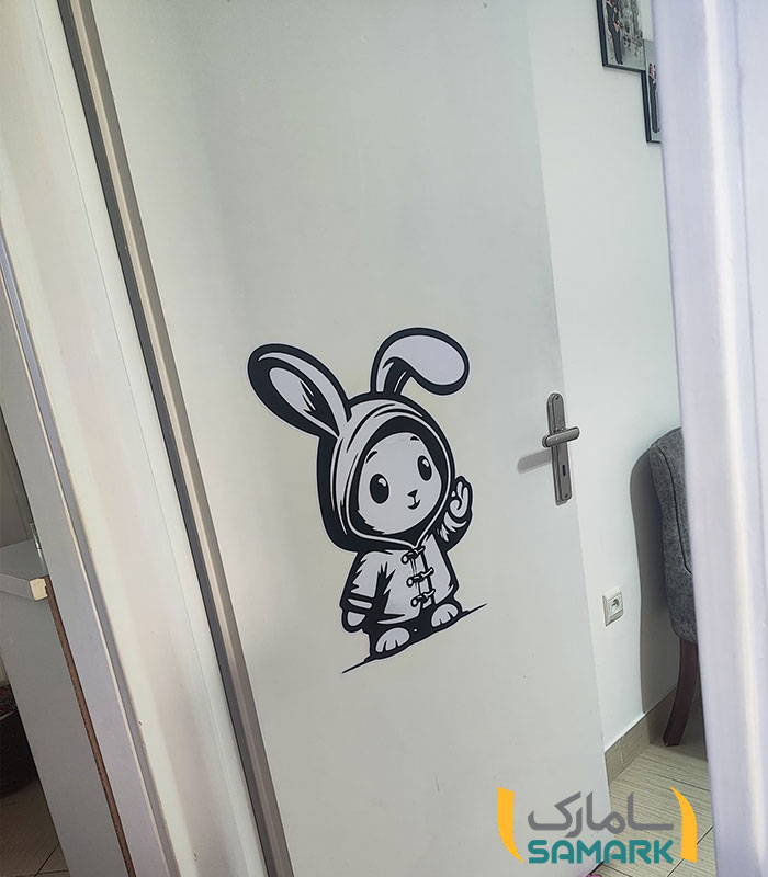 استیکر دیواری خرگوش
