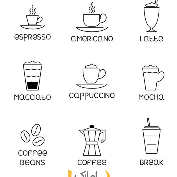 برچسب کافی شاپ 5