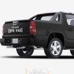 برچسب ماشین LIVE FAST DIE HARD