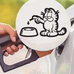 برچسب باک ماشین 5