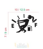 برچسب باک ماشین 6