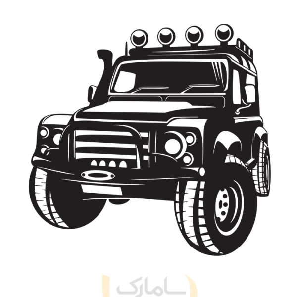 برچسب لندرور دیفندر