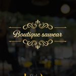 برچسب ویترین بوتیک 3
