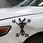 برچسب بدنه ماشین طرح کایوت