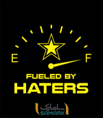 برچسب در باک fueled by haters