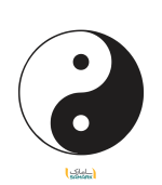 برچسب دیواری یین یانگ
