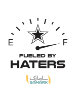 برچسب در باک fueled by haters