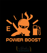 برچسب در باک power boost