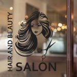 برچسب سالن زیبایی 1