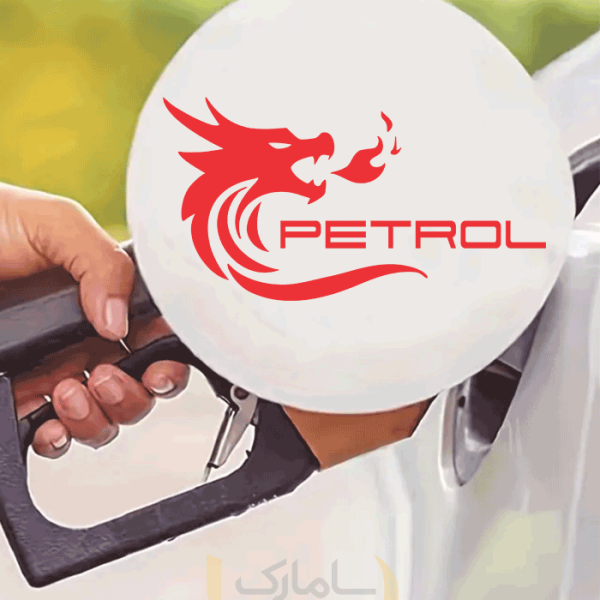 برچسب در باک PETROL