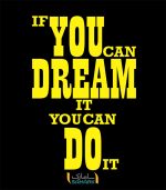 برچسب انگیزشی if you can dream it you can do it