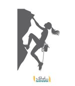 برچسب دیواری کوهنورد 1