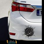 برچسب مشت برای ماشین
