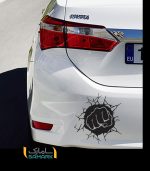برچسب مشت برای ماشین
