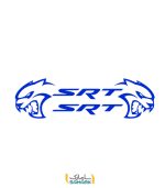 برچسب گلگیر طرح SRT Hellcat (پک دوتایی)