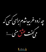 چه زود غریبه شدم برای کسی که می گفت عشق منی ... !