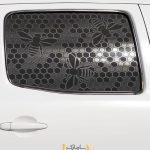 برچسب ماشین طرح لانه زنبوری 2