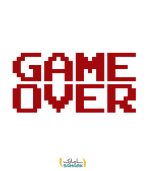 برچسب game over
