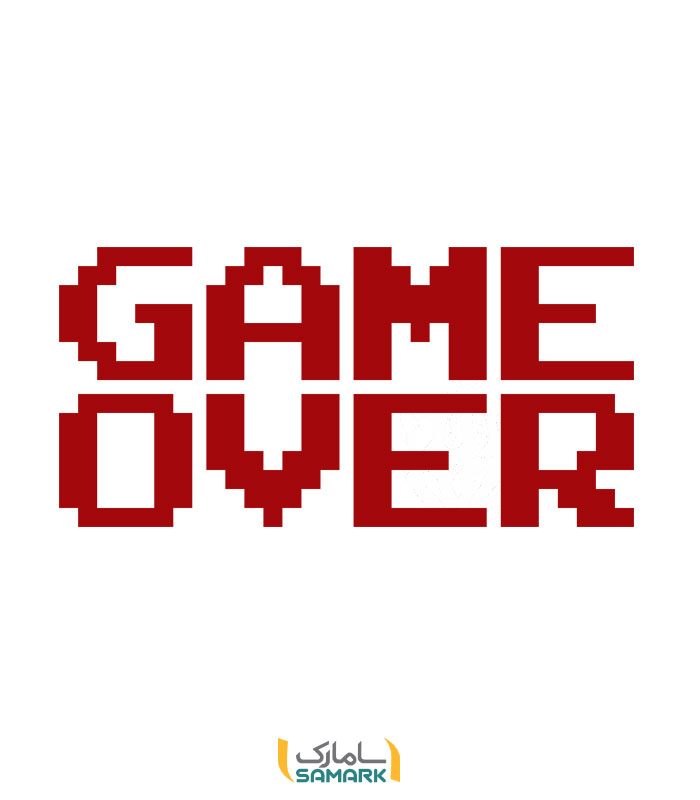 برچسب game over