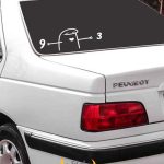 استیکر ساعت عشق (9:15)