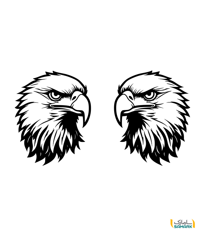 استیکر سر عقاب 1