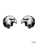 استیکر سر عقاب 2