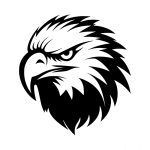 استیکر سر عقاب 1