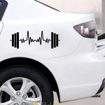 استیکر ضربان قلب و وزنه