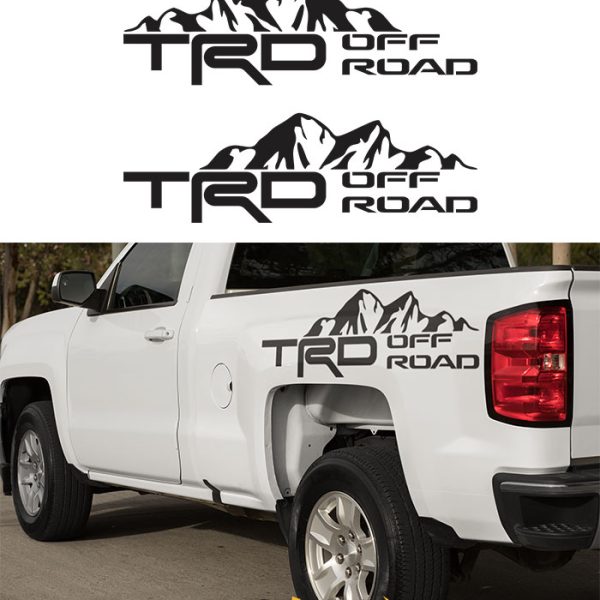 استیکر ماشین trd offroad