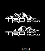 استیکر ماشین trd offroad (بسته دو عددی) - Image 5