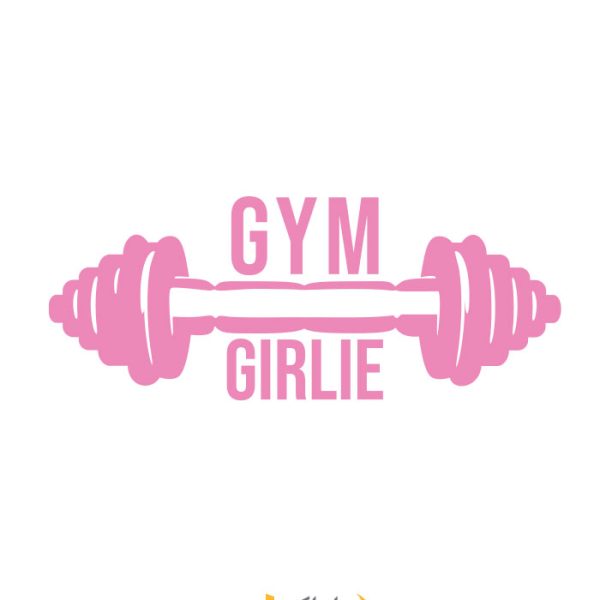 Gym Girlie استیکر دیواری باشگاه ورزشی
