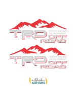 استیکر ماشین trd offroad-2 (بسته دو عددی)