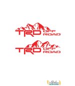 استیکر ماشین trd offroad