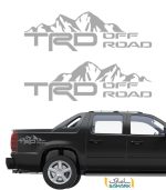 استیکر ماشین trd offroad