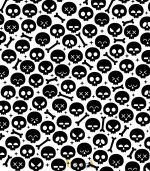 استیکر شیشه در عقب ماشین طرح اسکلت فانتزی