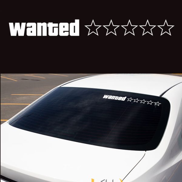 استیکر wanted قهرمان بی‌ نشان جاده‌ ها