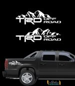 استیکر ماشین trd offroad